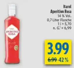 diska Itarol Aperitivo Rosa Angebot
