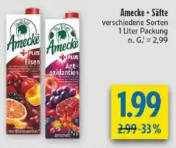 diska Amecke +Säfte Angebot