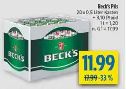 diska Beck's Pils Angebot