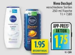 diska Nivea Duschgel Angebot