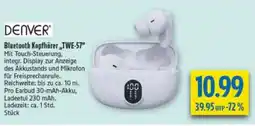 diska DENVER Bluetooth Kopfhörer „TWE-57" Angebot