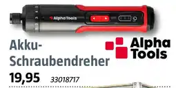 Bauhaus Alpha Tools Akku- Schraubendreher Angebot