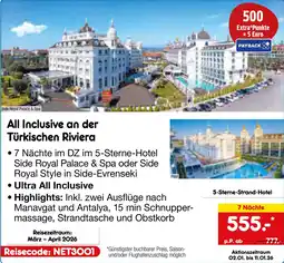 Netto Marken-Discount All Inclusive an der Türkischen Riviera 7 Nächte Angebot