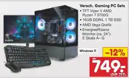 Netto Marken-Discount Versch. Gaming PC Sets Angebot