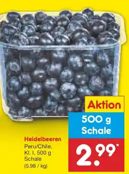 Netto Marken-Discount Heidelbeeren Angebot