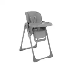 Netto Marken-Discount Kikkaboo Kinderhochstuhl Comfy höhenverstellbar, Gurt, Doppeltablett, klappbar grau Angebot