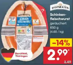 Netto Marken-Discount Schinkenfleischwurst Angebot