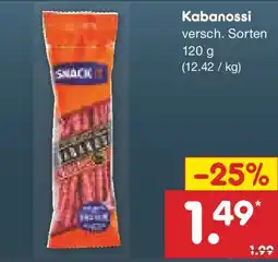 Netto Marken-Discount Kabanossi Angebot