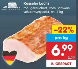 Netto Marken-Discount GUT PONHOLZ Kasseler Lachs Angebot