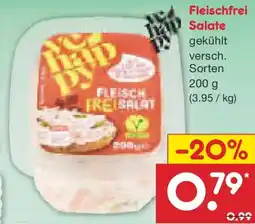 Netto Marken-Discount Fleischfrei Salate Angebot
