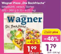 Netto Marken-Discount Wagner Pizza „Die Backfrische" Angebot