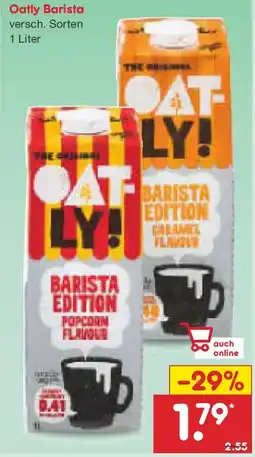 Netto Marken-Discount Oatly Barista Angebot