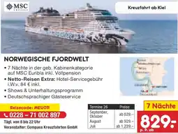 Netto Marken-Discount Norwegische fjordwelt 7 Nächte Angebot
