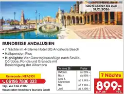 Netto Marken-Discount Rundreise andalusien 7 Nächte Angebot