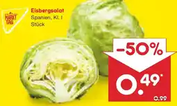 Netto Marken-Discount MARKT TAG Eisbergsalat Angebot