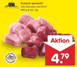 Netto Marken-Discount GUT PONHOLZ Gulasch gemischt Angebot