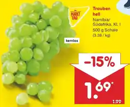 Netto Marken-Discount MARKT TAG Trauben hell Angebot