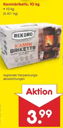 Netto Marken-Discount Kaminbriketts REKORD Angebot