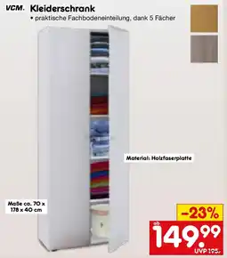Netto Marken-Discount VCM. Kleiderschrank Angebot