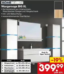 Netto Marken-Discount HOME DELUXE Wangerooge BIG XL Angebot