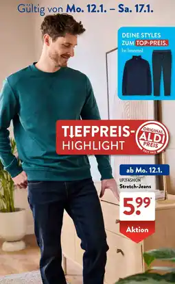 Aldi Süd UP2FASHION Stretch-Jeans Angebot