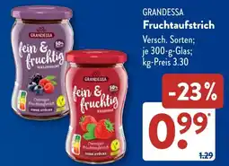Aldi Süd GRANDESSA Fruchtaufstrich Angebot