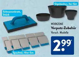 Aldi Süd WORKZONE Verputz-Zubehör Angebot