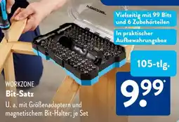 Aldi Süd WORKZONE Bit-Satz Angebot