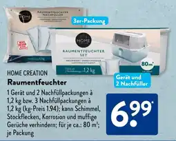 Aldi Süd HOME CREATION Raumentfeuchter Angebot