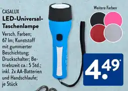 Aldi Süd CASALUX LED-Universal- Taschenlampe Angebot