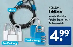 Aldi Süd WORKZONE Schlösser Angebot
