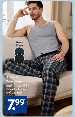 Aldi Süd UP2FASHION Relax-Hose Angebot