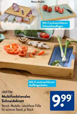 Aldi Süd CROFTON Multifunktionales Schneidebrett Angebot
