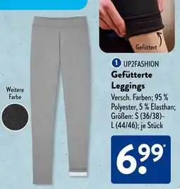 Aldi Süd UP2FASHION Gefütterte Leggings Angebot
