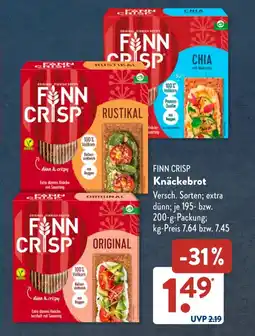 Aldi Süd FINN CRISP Knäckebrot Angebot
