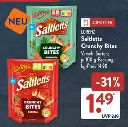 Aldi Süd LORENZ Saltletts Crunchy Bites Angebot