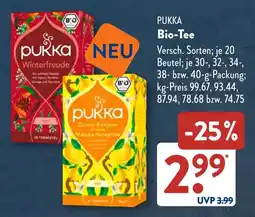 Aldi Süd PUKKA Bio-Tee Angebot