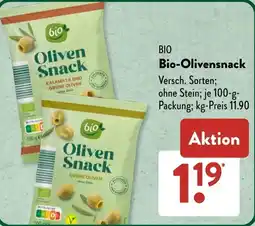 Aldi Süd BIO Bio-Olivensnack Angebot