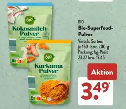Aldi Süd BIO Bio-Superfood- Pulver Angebot