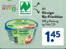 Aldi Süd BIO Körniger Bio-Frischkäse Angebot