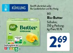 Aldi Süd BIO Bio-Butter Angebot