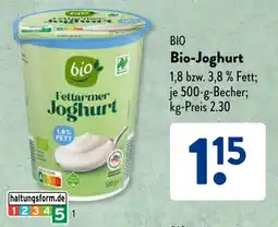 Aldi Süd BIO Bio-Joghurt Angebot