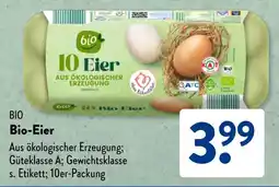 Aldi Süd BIO Bio-Eier Angebot