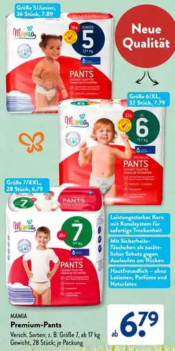 Aldi Süd MAMIA Premium-Pants Angebot