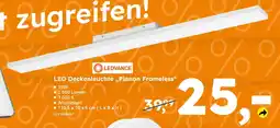 Globus Baumarkt LEDVANCE LED Deckenleuchte „Planon Frameless" Angebot
