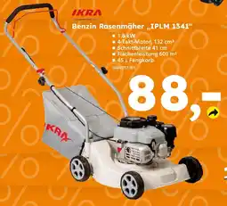 Globus Baumarkt IKRA Benzin Rasenmäher „IPLM 1341“ Angebot