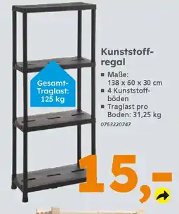 Globus Baumarkt Kunststoffregal Angebot