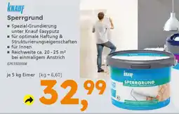 Globus Baumarkt KNAUF Sperrgrund Angebot