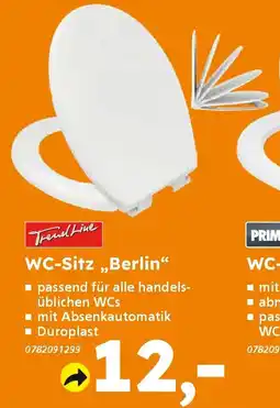 Globus Baumarkt TrendLine WC-Sitz „Berlin" Angebot