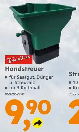 Globus Baumarkt TrendLine Handstreuer Angebot